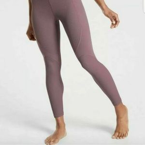 Athleta | Rise Up Rib Leggings | Small Petite | Volcanic Violet